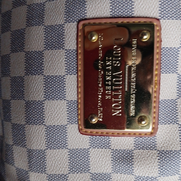 Louis Vuitton style white Damier Speedy INVENTEUR Shoulderbag - Picture 2 of 14